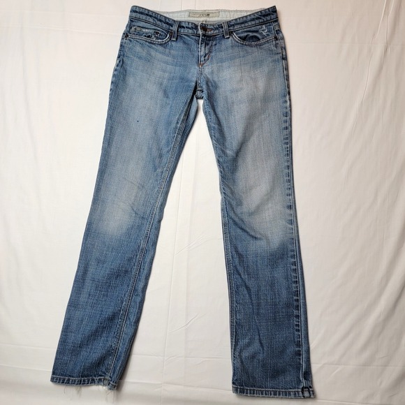 Joes Jeans Women's Size 29 Straight Leg Low Rise Blue Medium Wash - Picture 1 of 16